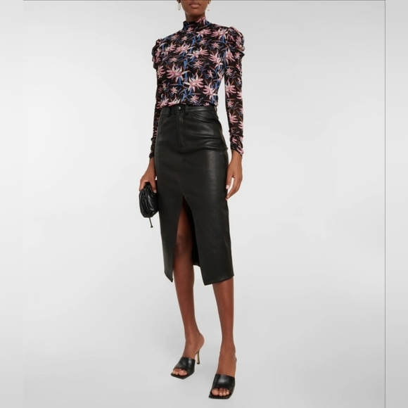 Diane von Furstenberg Remy high-neck floral top Medium - Picture 4 of 10